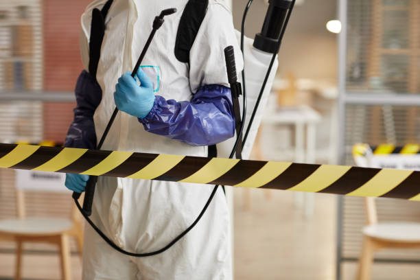 Professional Biohazard technician working in Pleasanton, TX